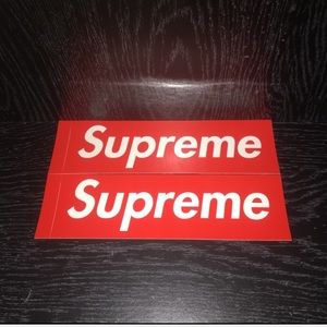 Supreme Red Box Logo Sticker